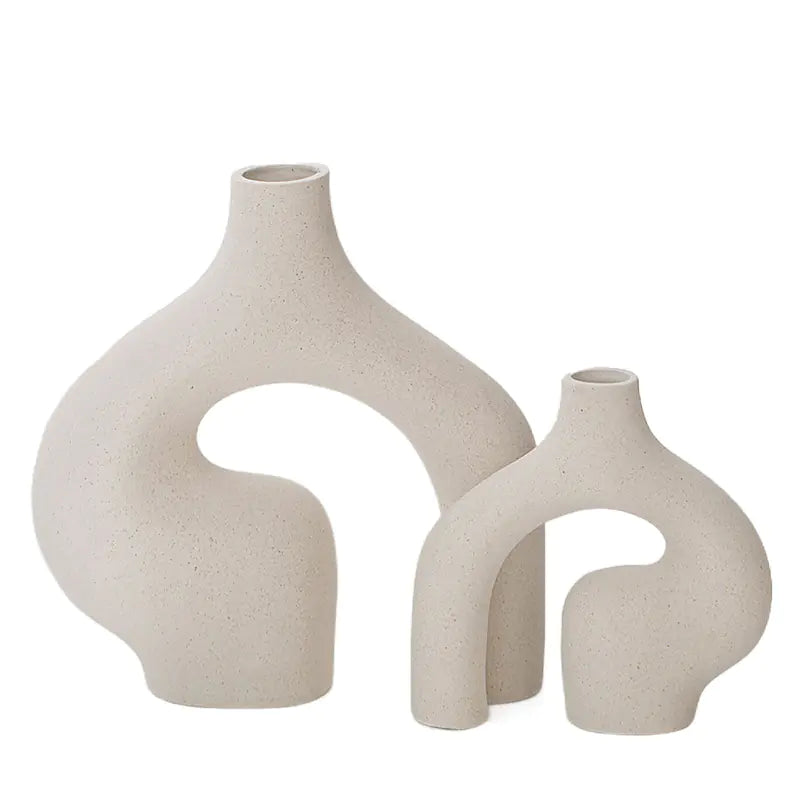 Nordische Keramikvase